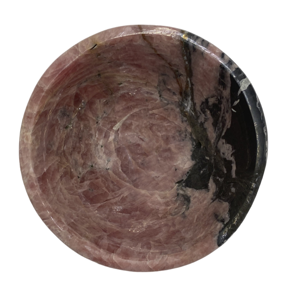 Molango Rhdochrosite Circular Bowl