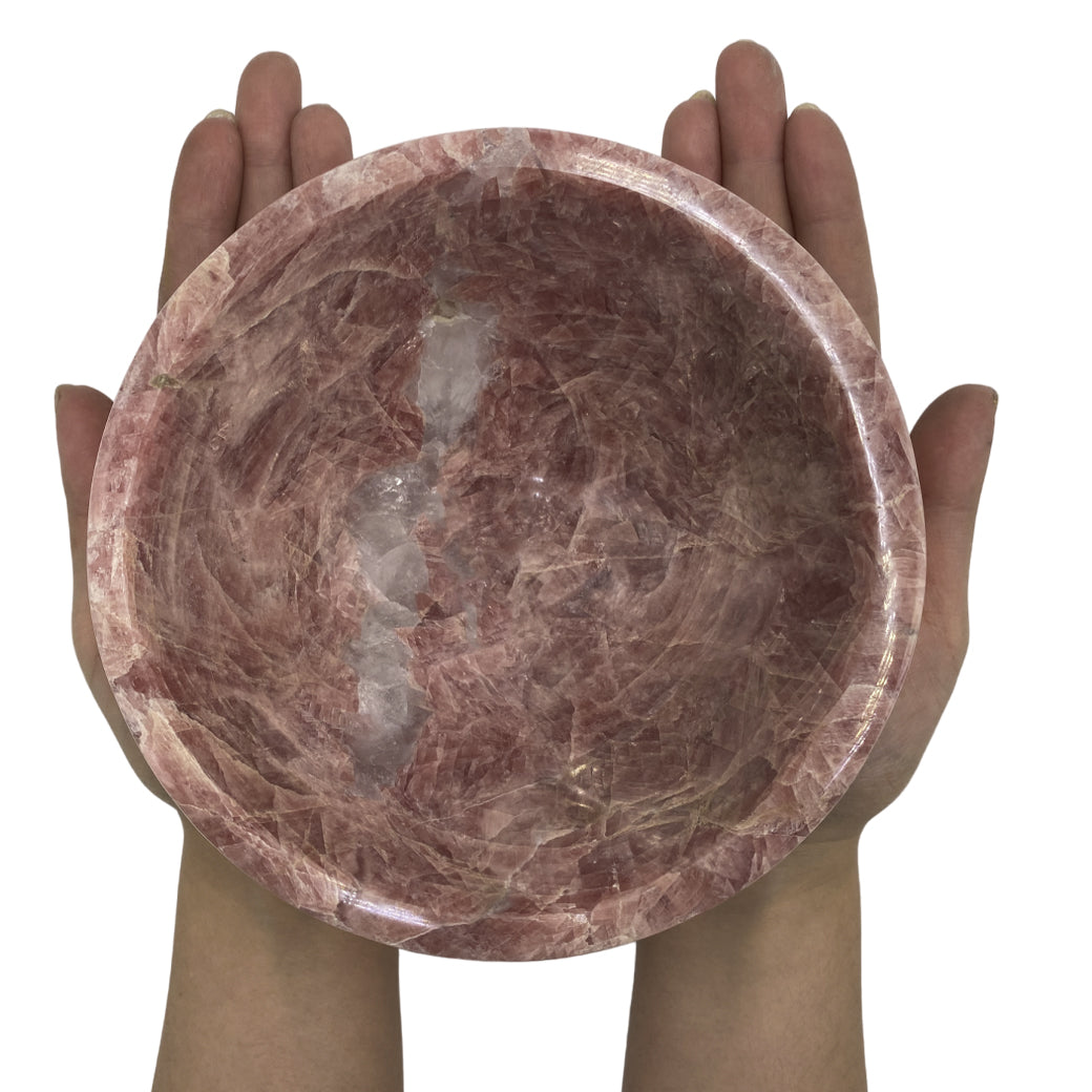 Molango Rhdochrosite Circular Bowl