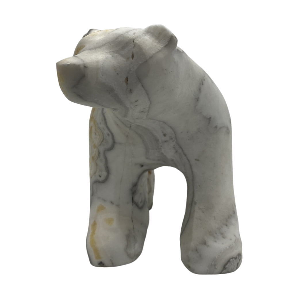 Zebra Calcite Walking Polar Bear