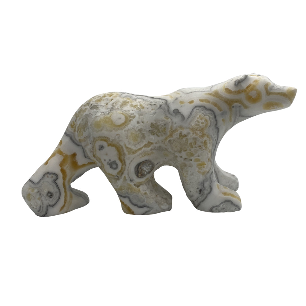 Zebra Calcite Walking Polar Bear