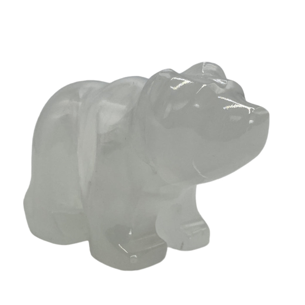 White Onyx Grizzly Bear