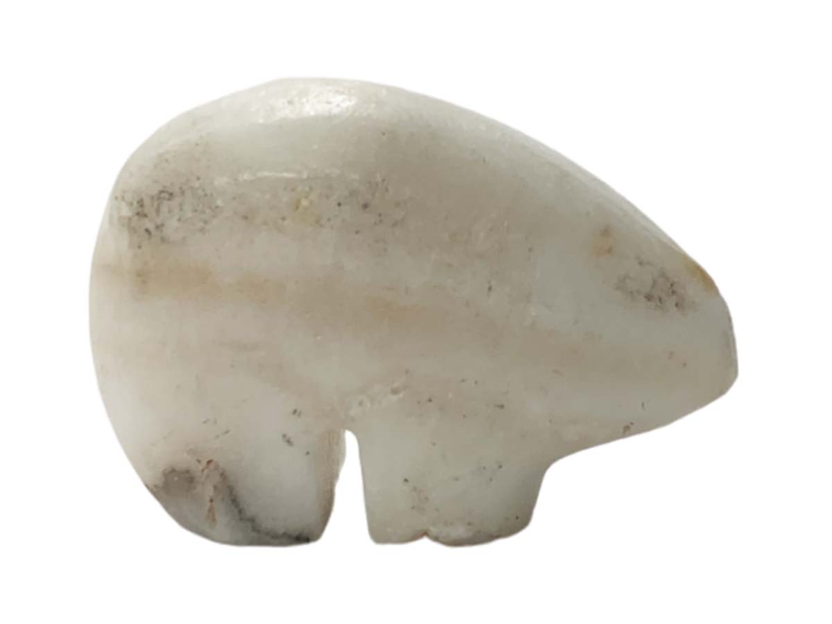 Zebra Calcite Flat Polar Bear