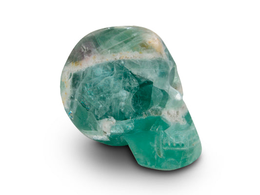 Fluorite Skull