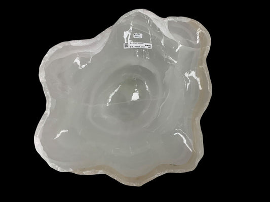 White Onyx Bowl  BLB264