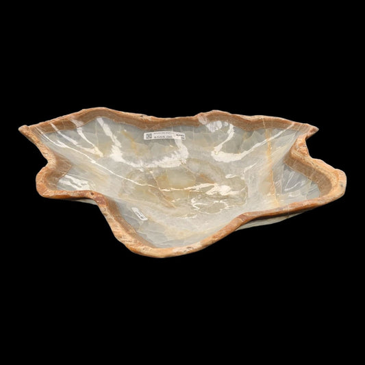 White Onyx Bowl  BLB417