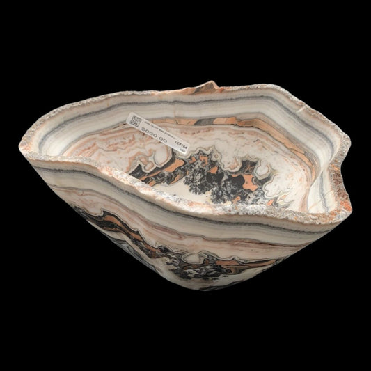 Zebra Calcite Bowl  CCE164