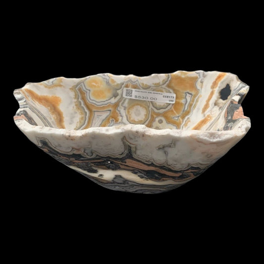 Zebra Calcite Bowl  CCE173