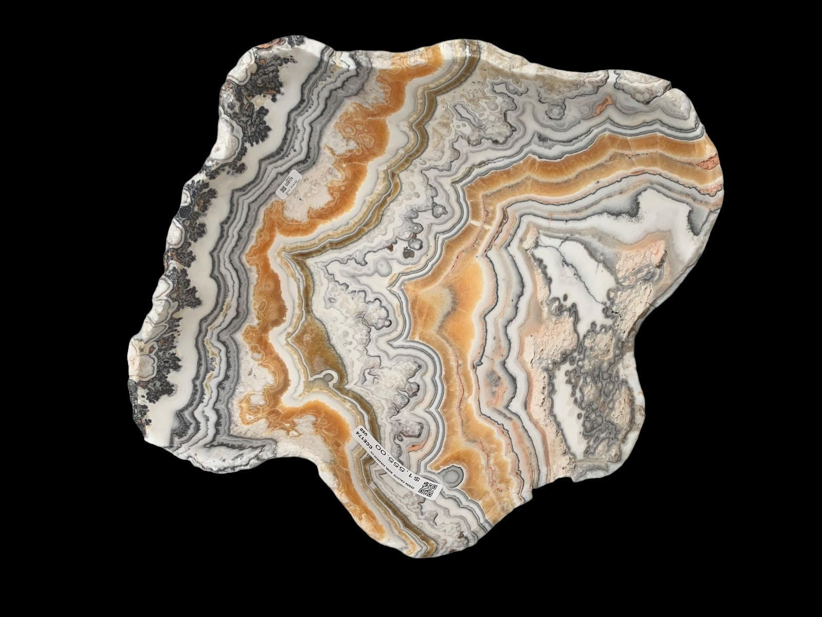 Zebra Calcite Bowl  CCE174