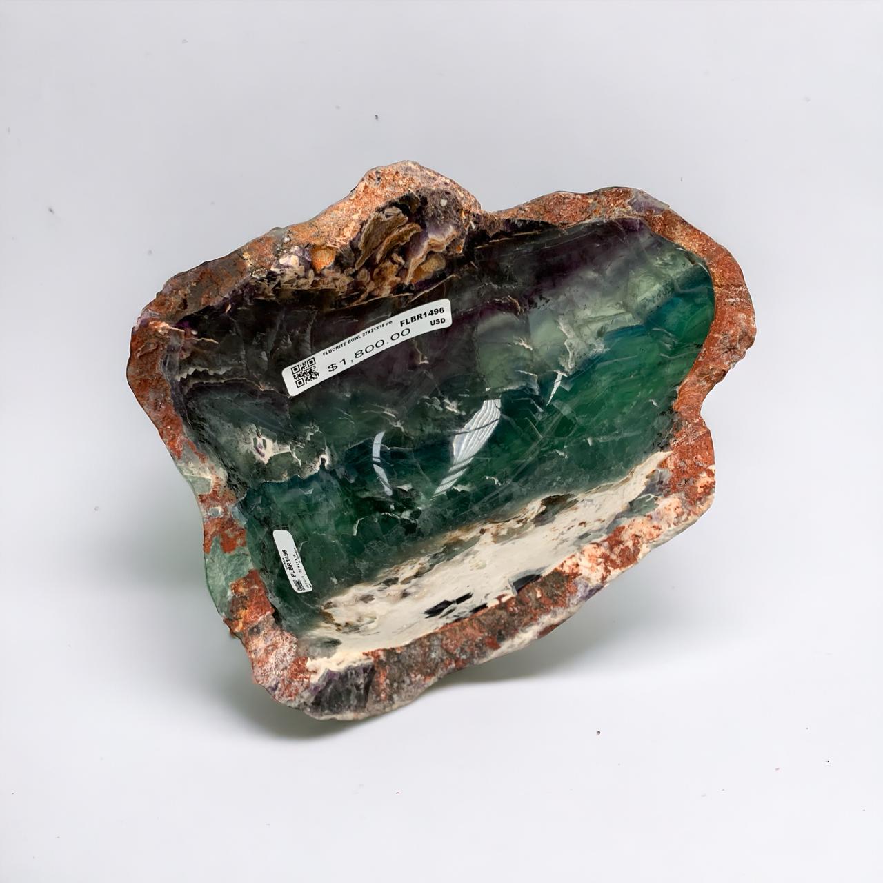 Fluorite Bowl   FLBR1496