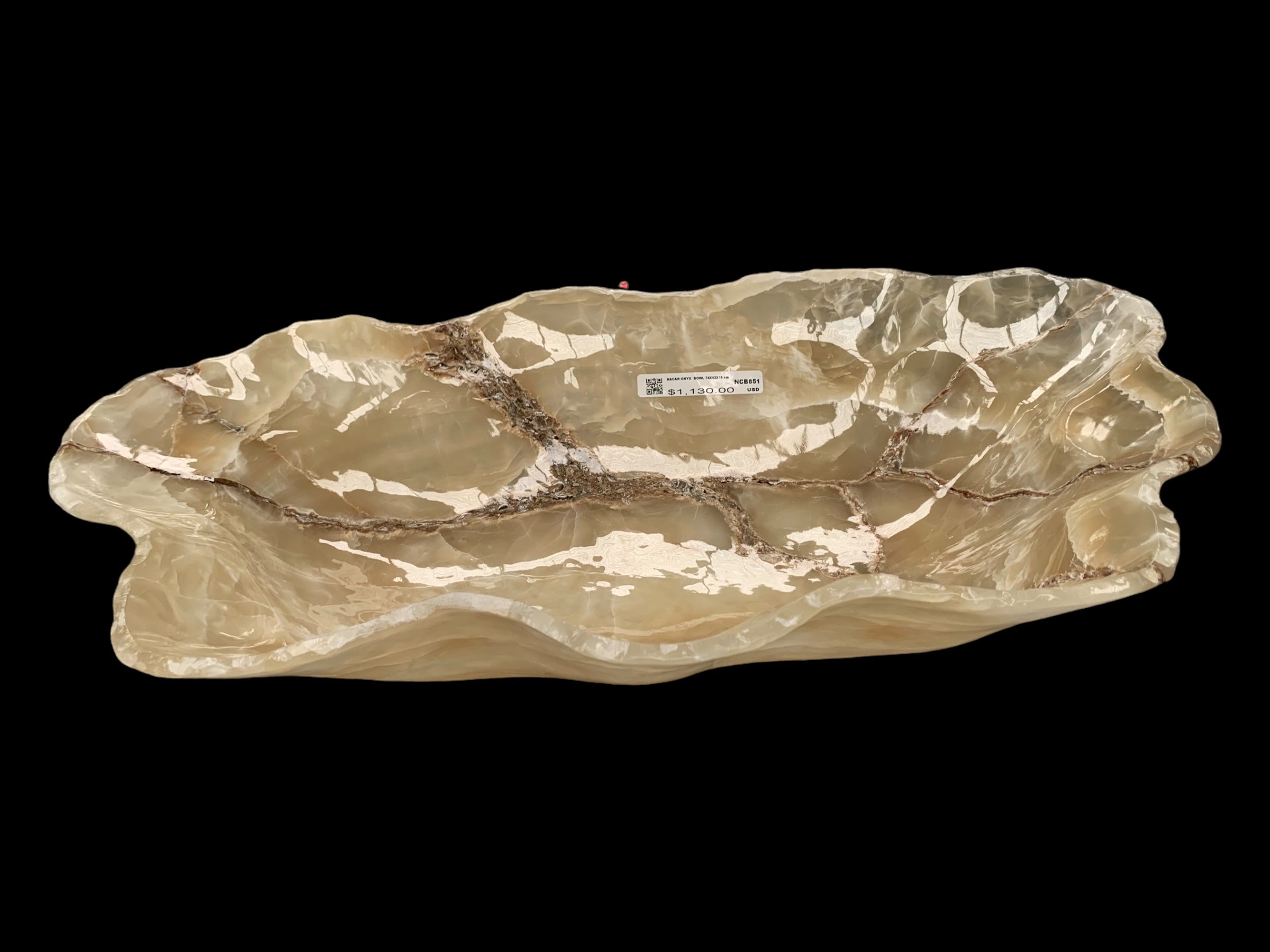 Nacre Onyx Decorative Bowl NCB851