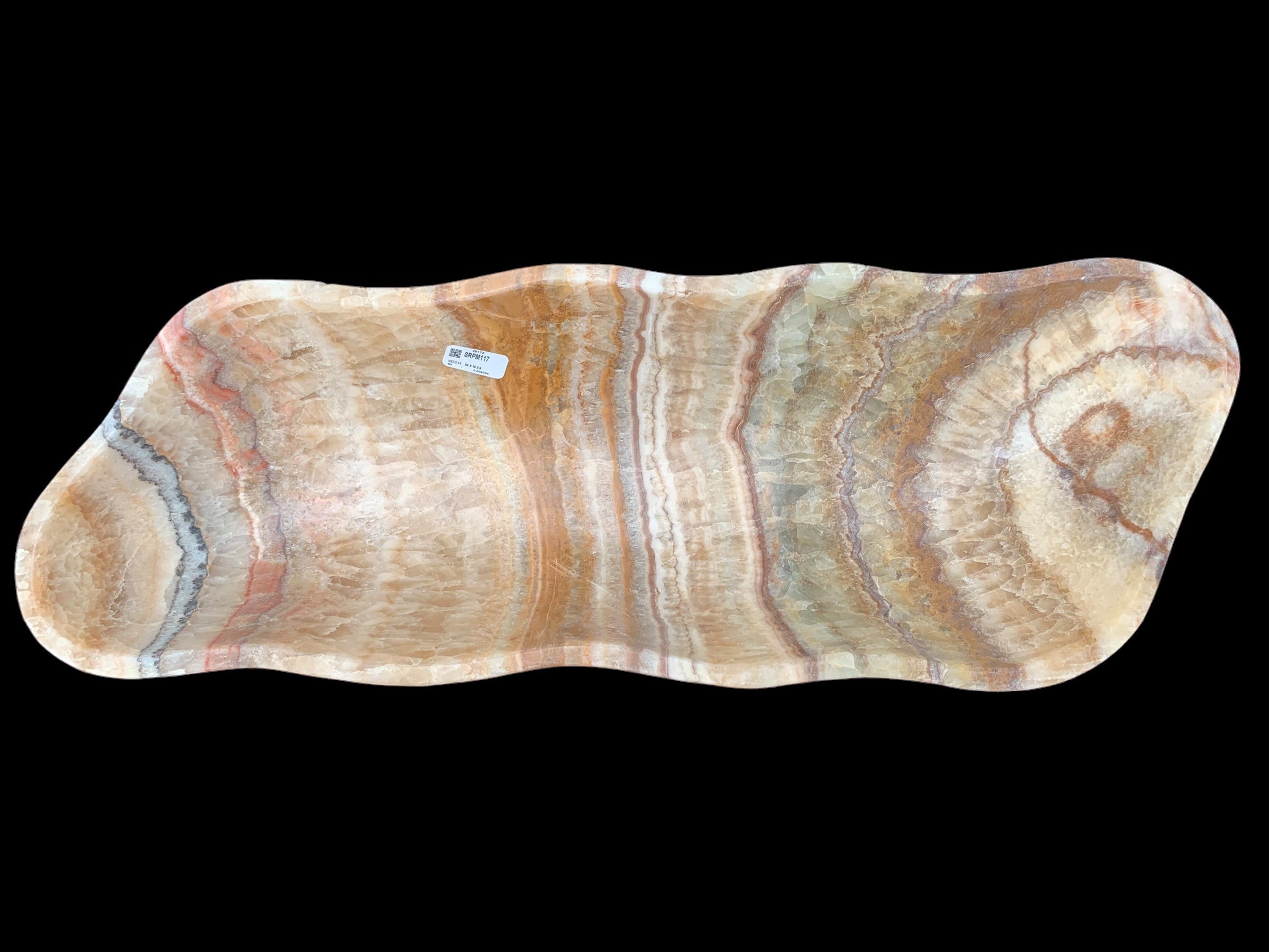 Serpentine Onyx Bowl  SRPM117