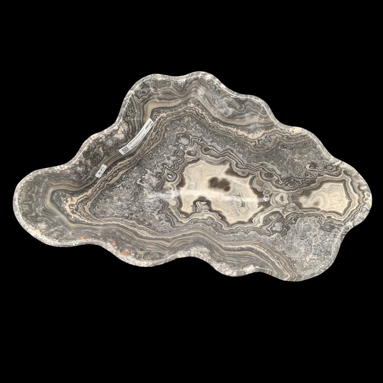 Extra Zebra Onyx Bowl  ZBRI140