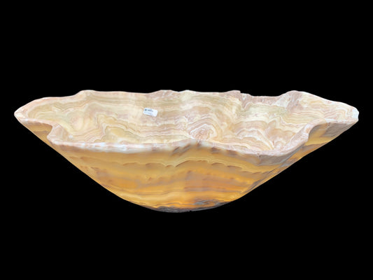 Extra Zebra Onyx Decorative Bowl ZBRM1468