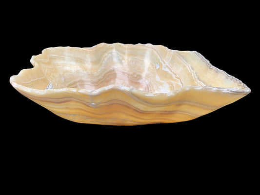 Extra Zebra Onyx Decorative Bowl ZBRM1470