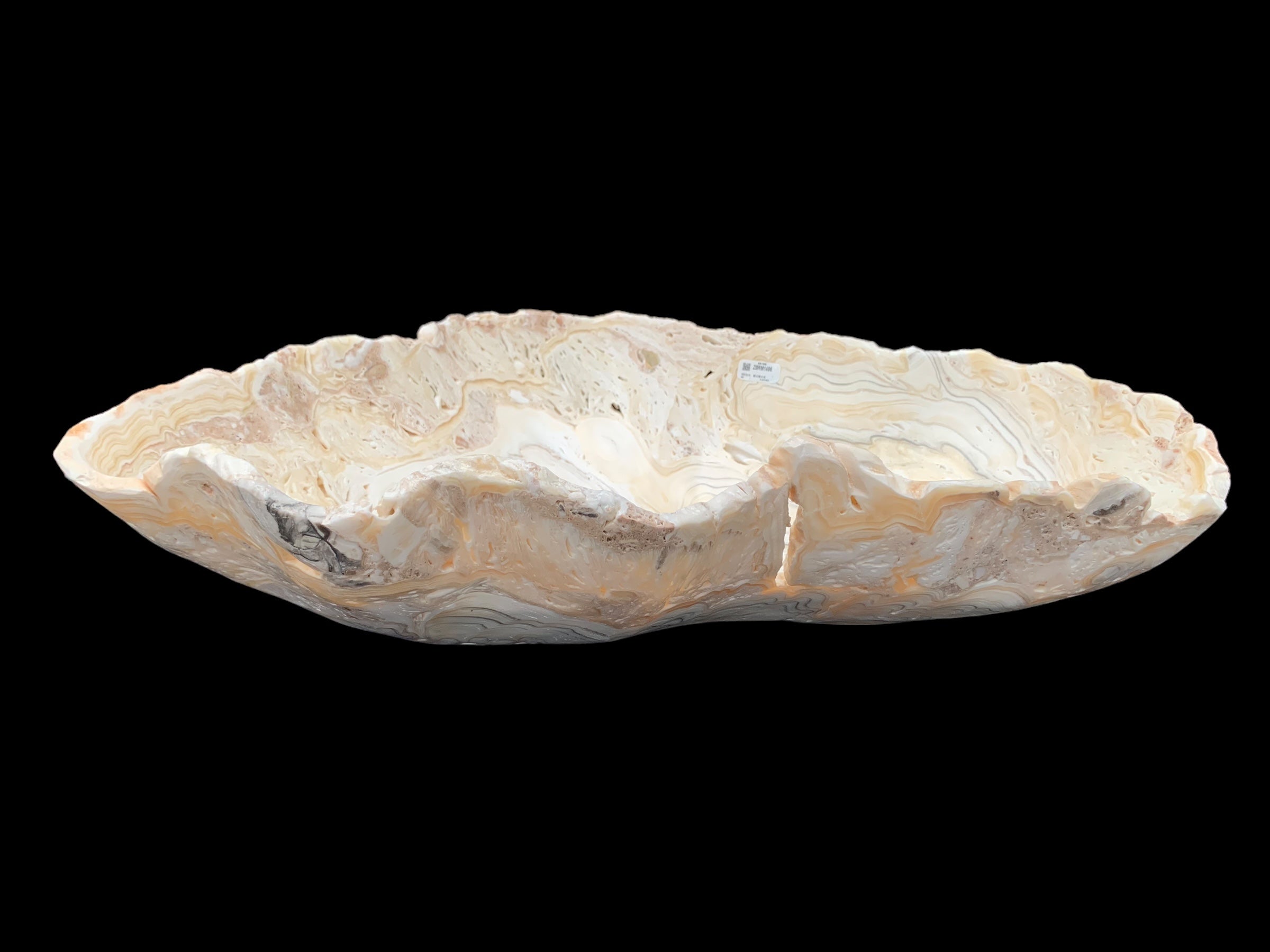 Zebra Onyx Decorative Bowl ZBRM1485