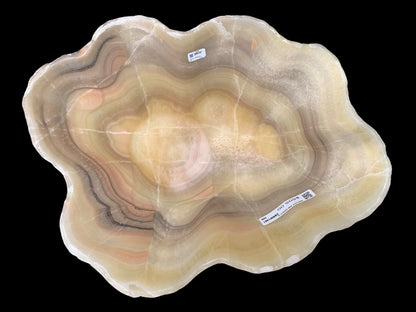 Zebra Onyx Decorative Bowl ZBRM1487