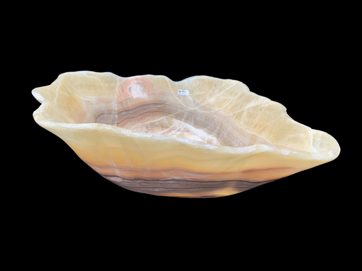 Extra Zebra Onyx Decorative Bowl ZBRM1494