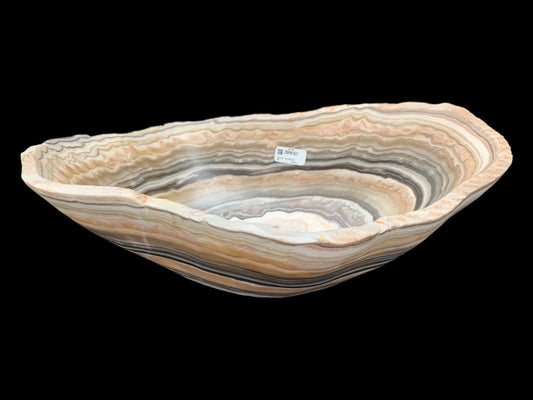 Zebra Onyx Bowl  ZBRM1521