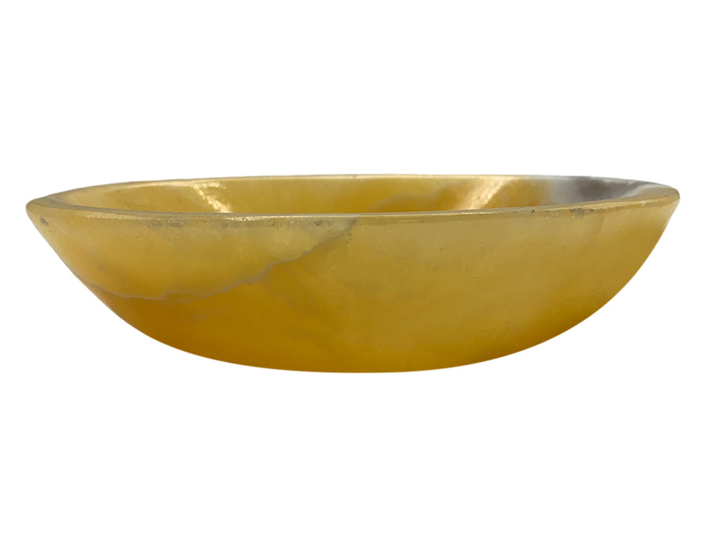 Orange Calcite Soap Dish