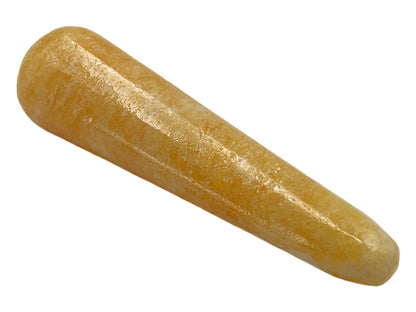 Orange Calcite Massage Wand Polished 2.5X10 Cm