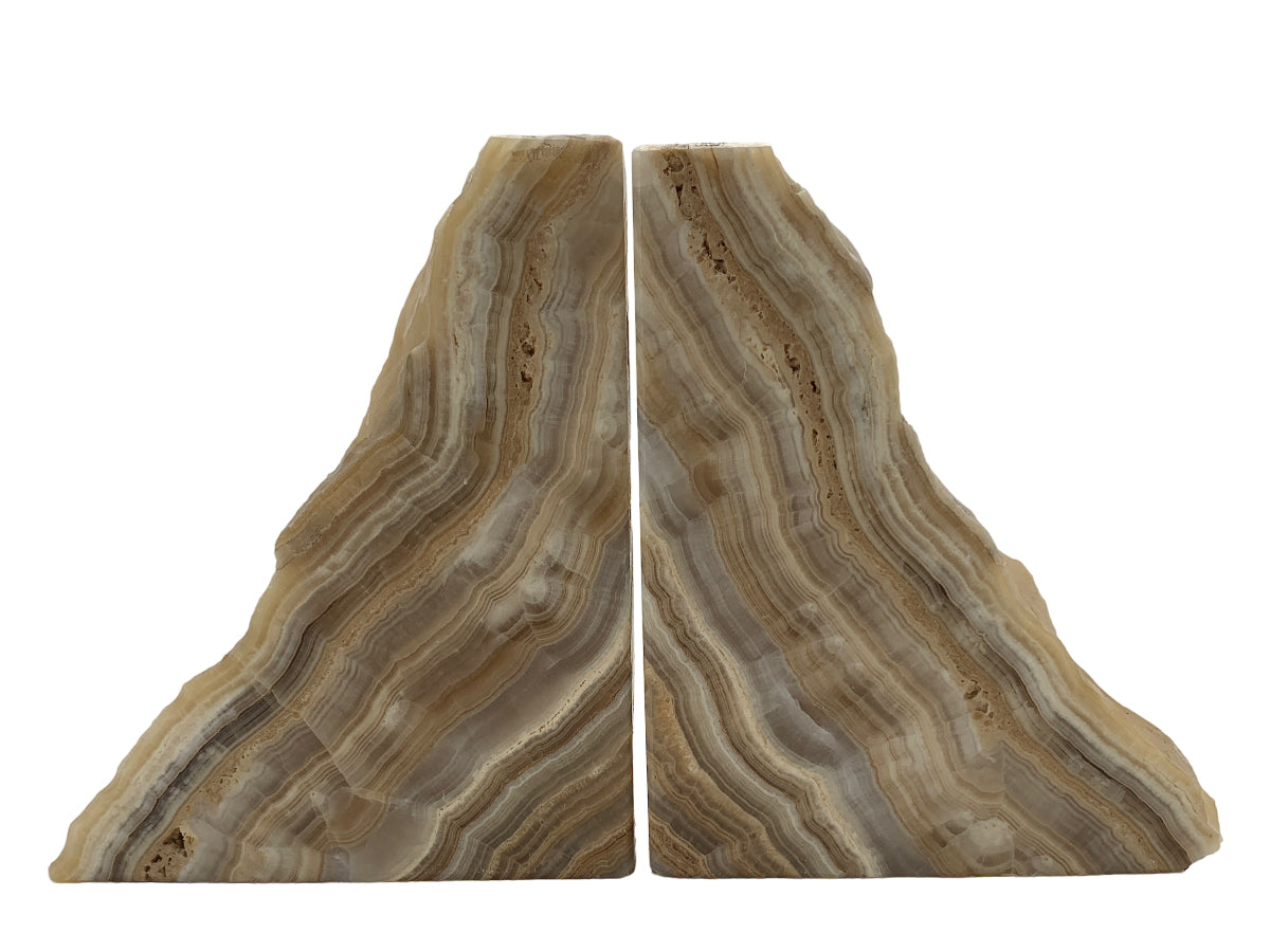 Amber Onyx Bookend