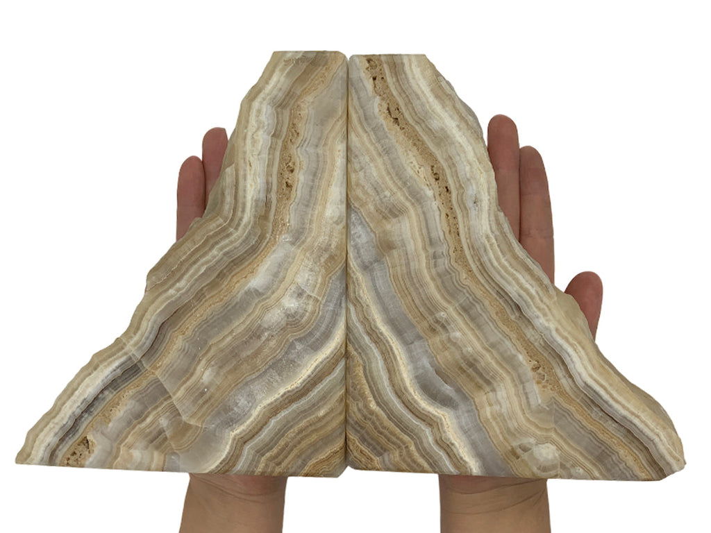 Amber Onyx Bookend