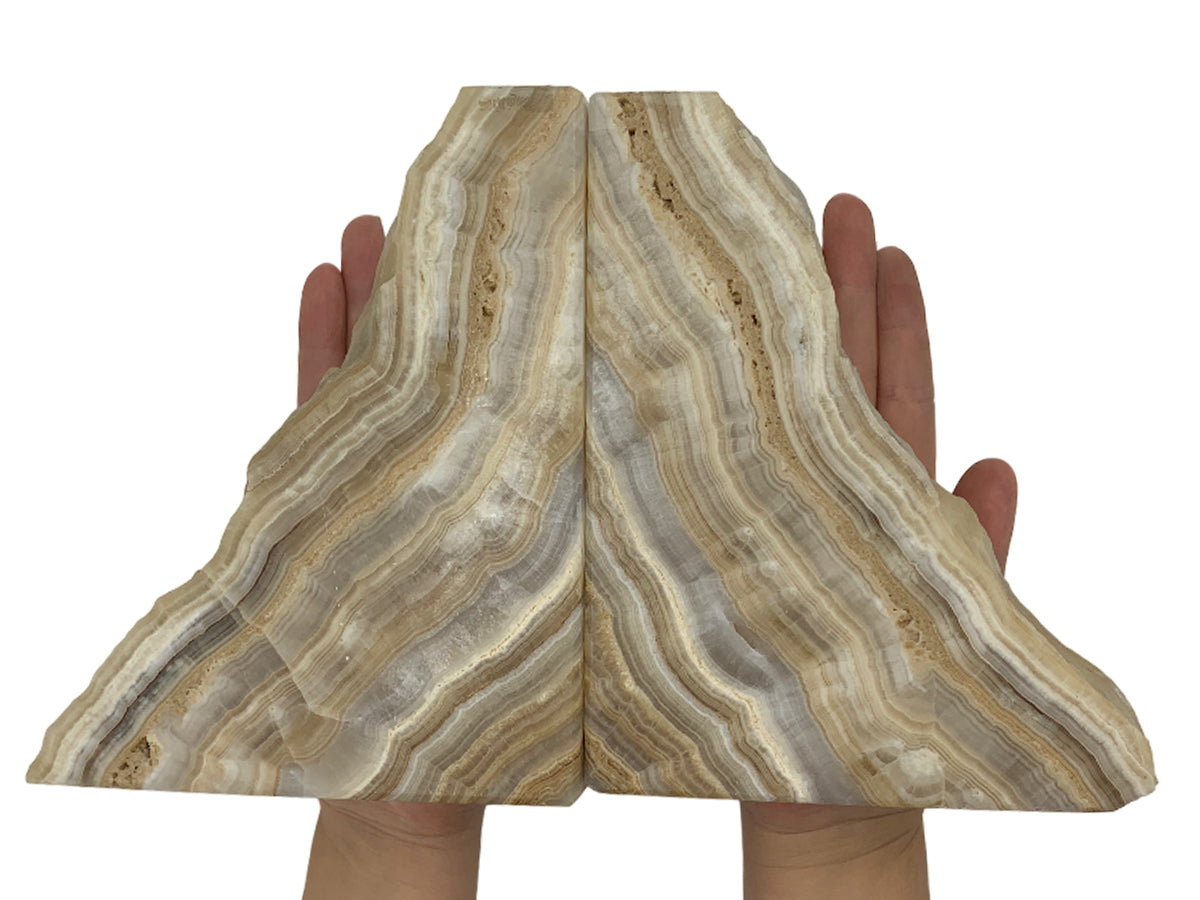 Amber Onyx Bookend