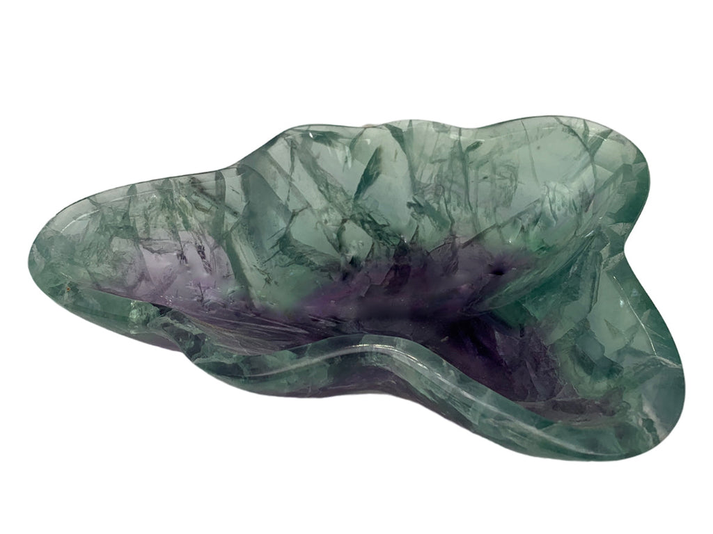 Fluorite Irregular Bowl Extra Quality Polished 16X12 ~5Cm