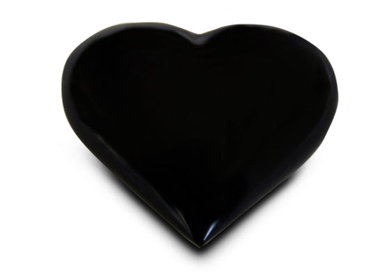 Black Onyx Heart (8x7x3.5cm)