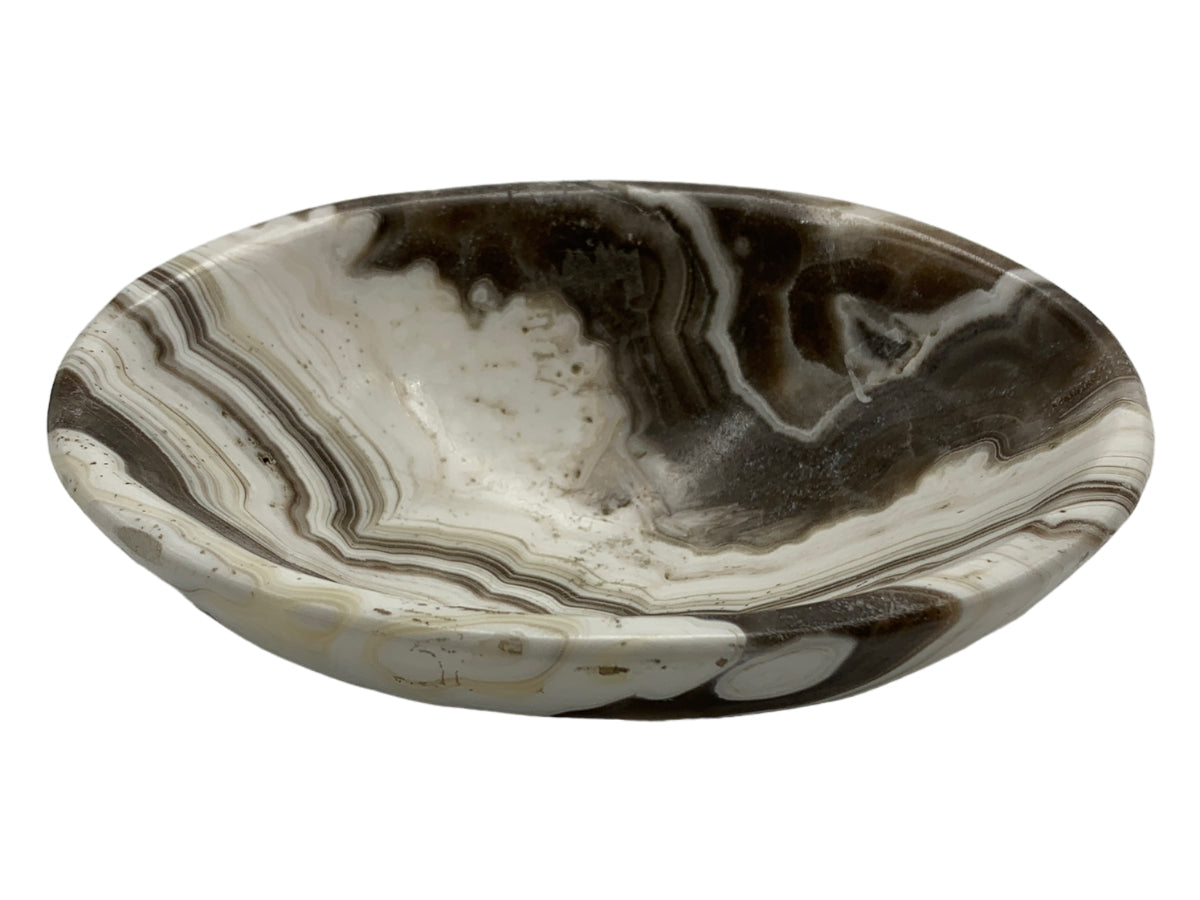 Zebra Onyx Soap Dish