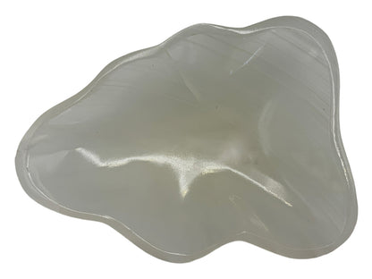 White Onyx Irregular Bowl Polished 16X12X4 Cm