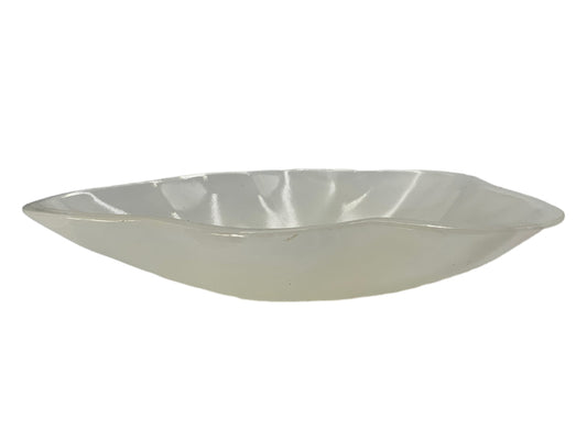 White Onyx Irregular Bowl Polished 16X12X4 Cm