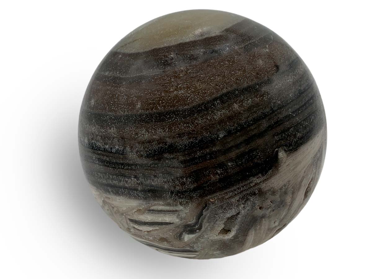 Zebra Onyx Sphere Quality A Polished 10 Cm