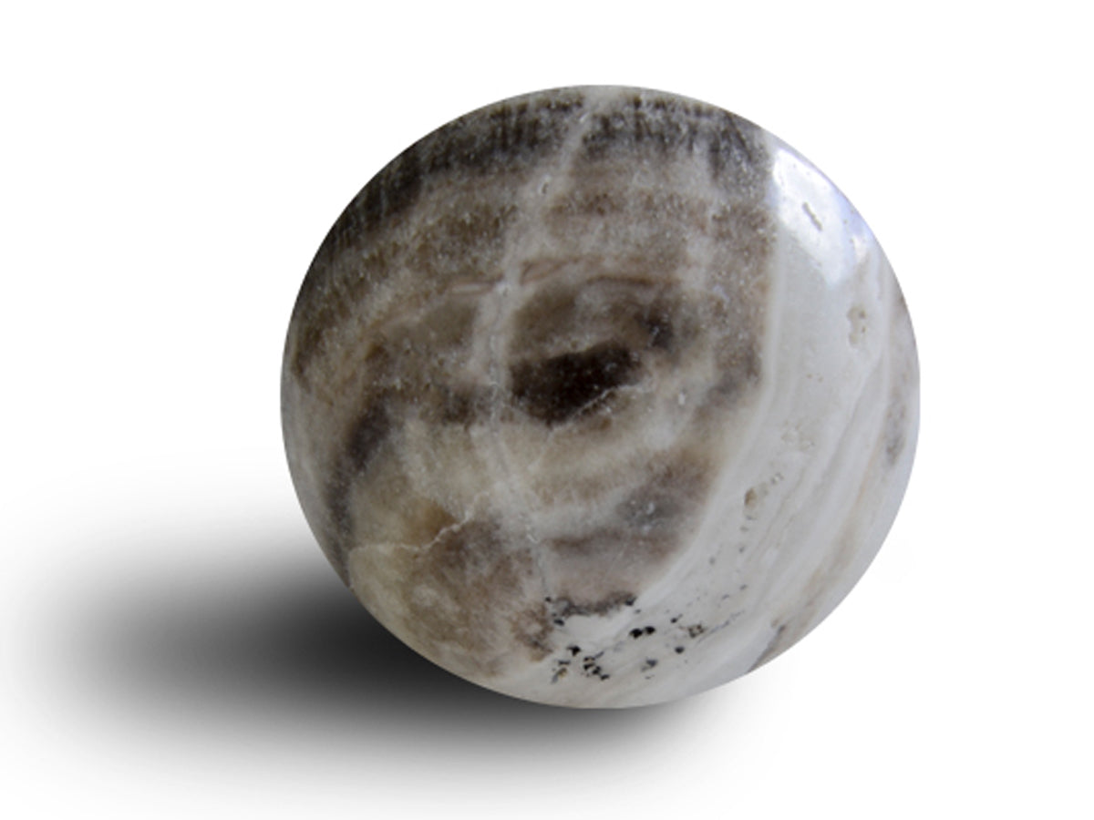 Zebra onyx sphere (7.5cm Polished)