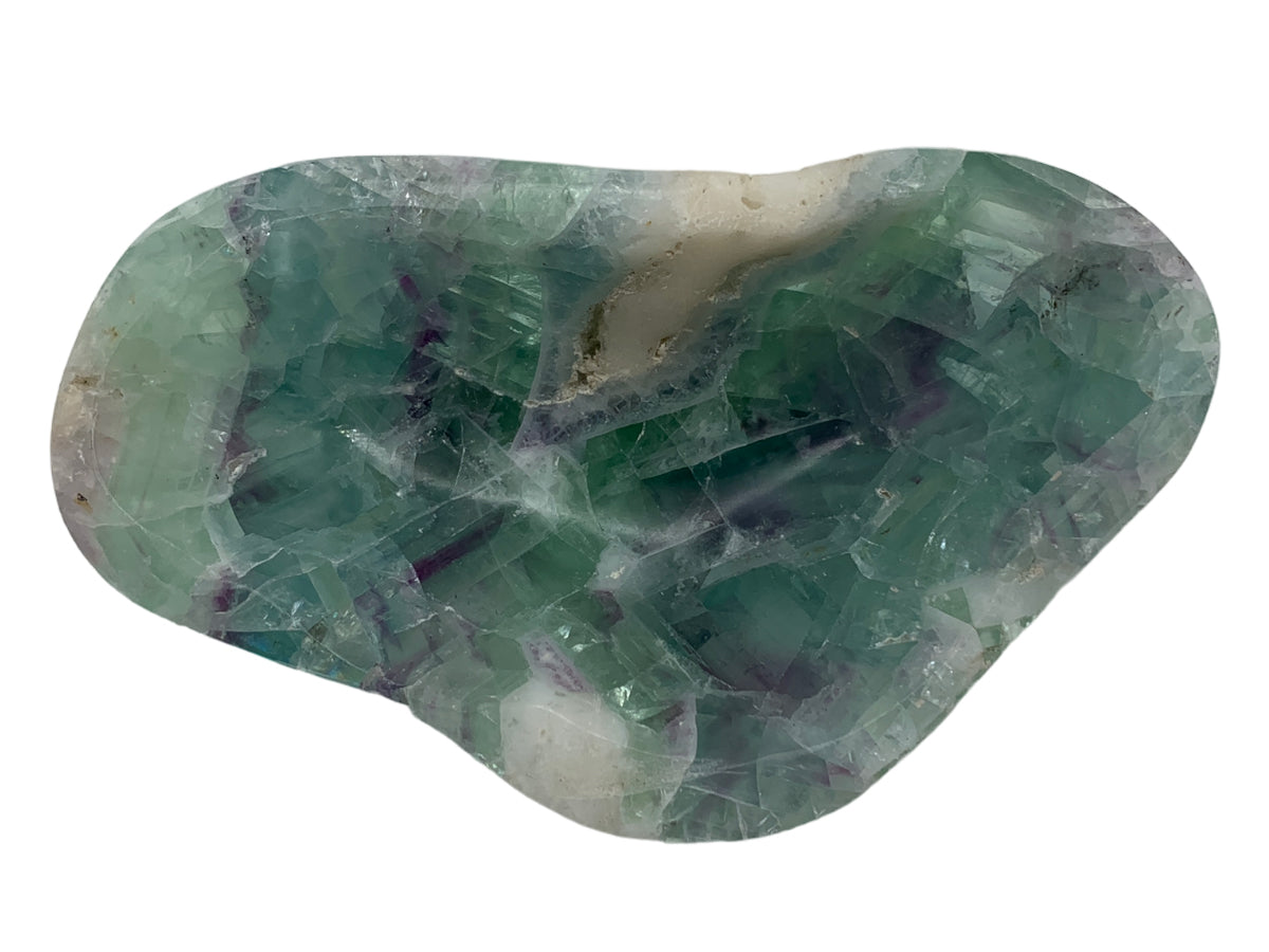 Fluorite Irregular Snack Bowl Extra Quality Polished 9-12~5 Cm