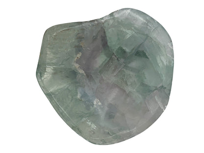 Fluorite Irregular Snack Bowl Quality B Polished 9-12~5 Cm