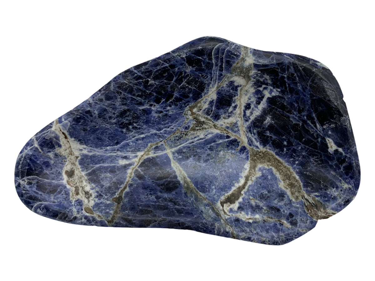 Sodalite Irregular Snack Bowl Polished 9-12~5 Cm