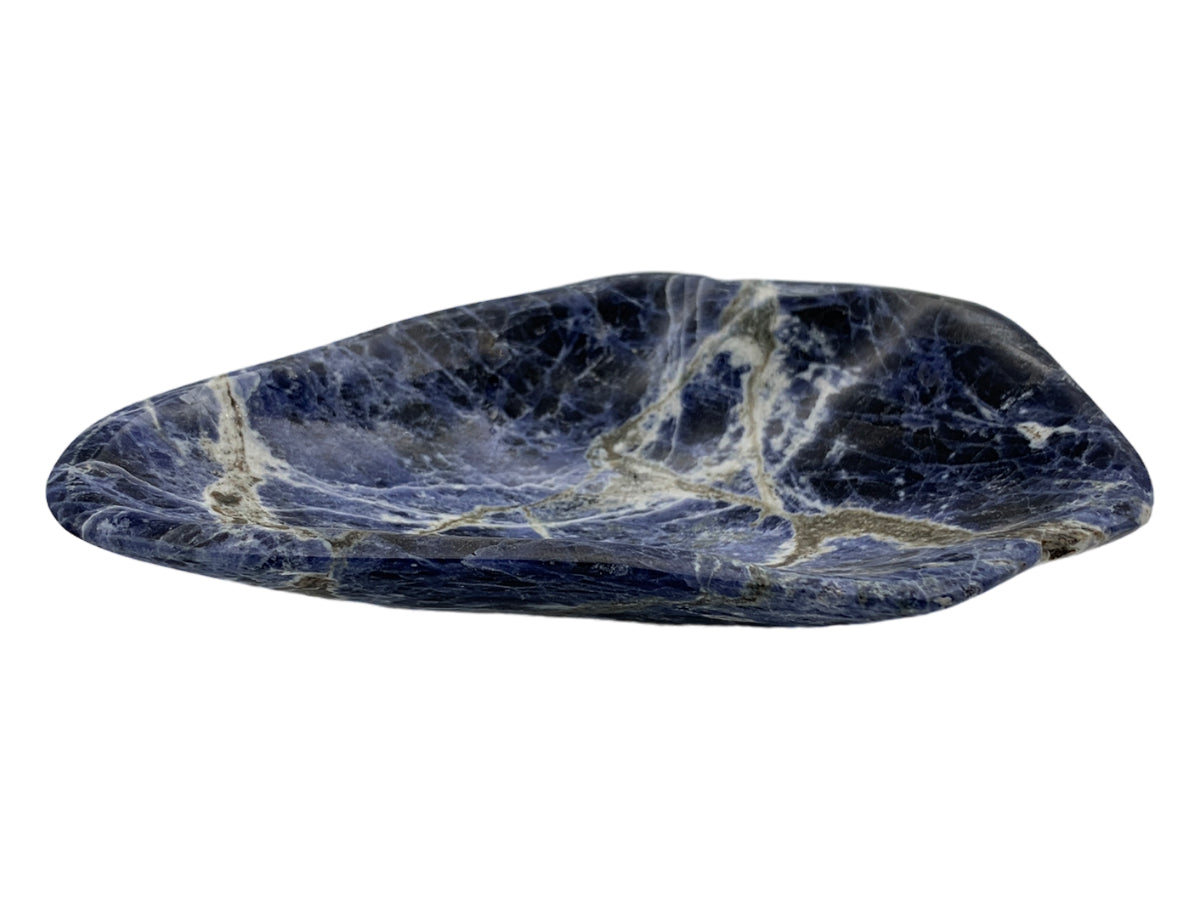 Sodalite Irregular Snack Bowl Polished 9-12~5 Cm