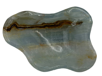 Blue Onyx Irregular Snack Bowl Polished 9-12~5 Cm