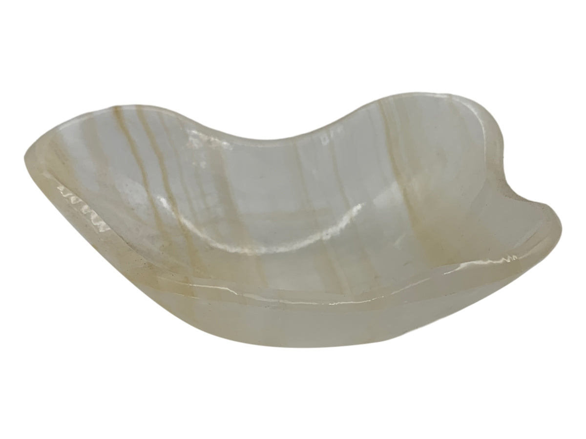 Amber Onyx Irregular Snack Bowl Polished 9-12~5 Cm