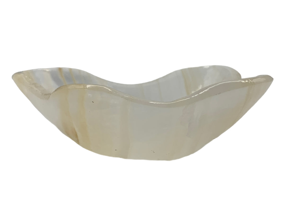 Amber Onyx Irregular Snack Bowl Polished 9-12~5 Cm
