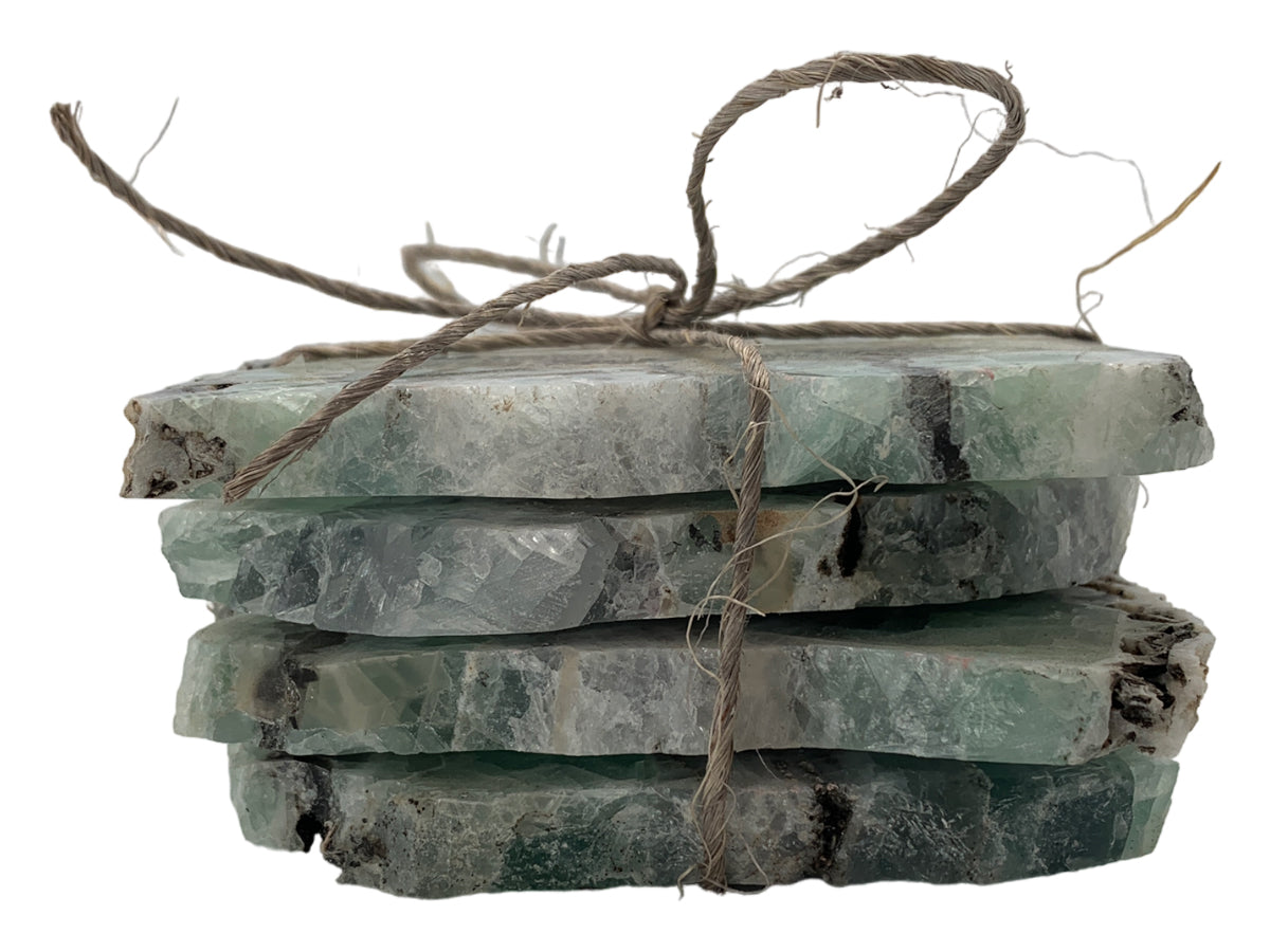Fluorite Square Coaster Set