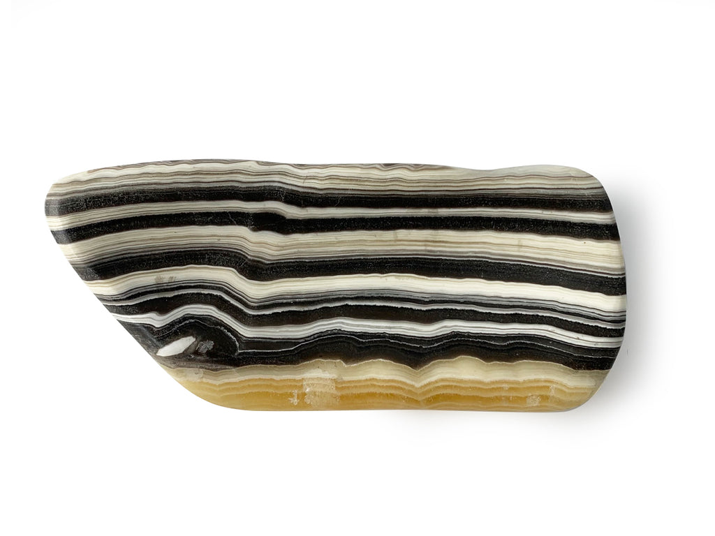 Polished cebra onyx snack bowl free shape and measures