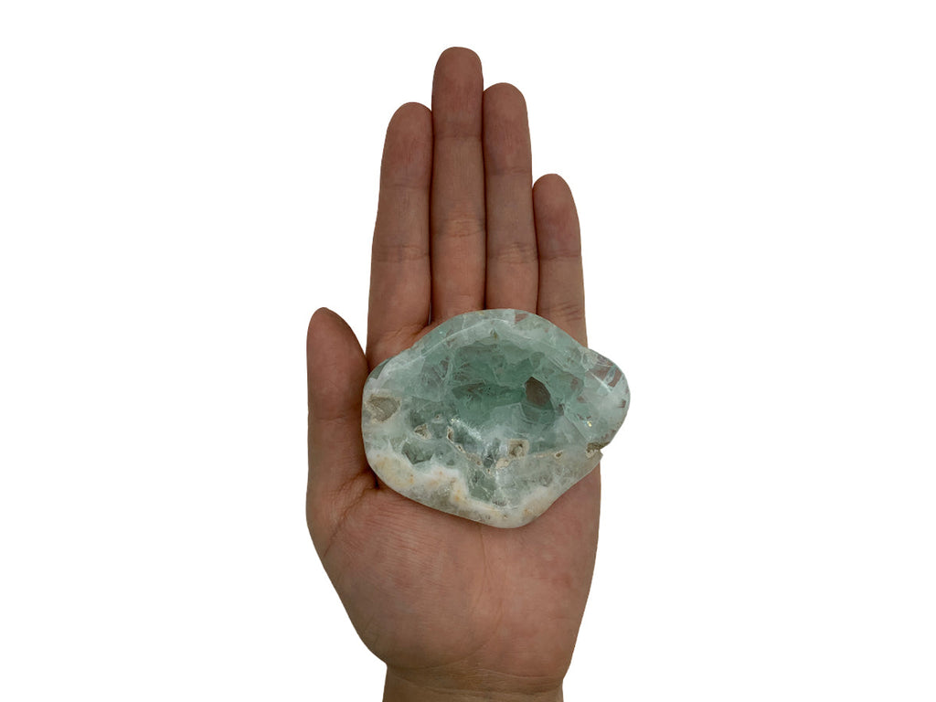 Fluorite Snack Bowl Free Form Quality A Polished 5-8 Cm (Heigth Less Than 5 Cm)