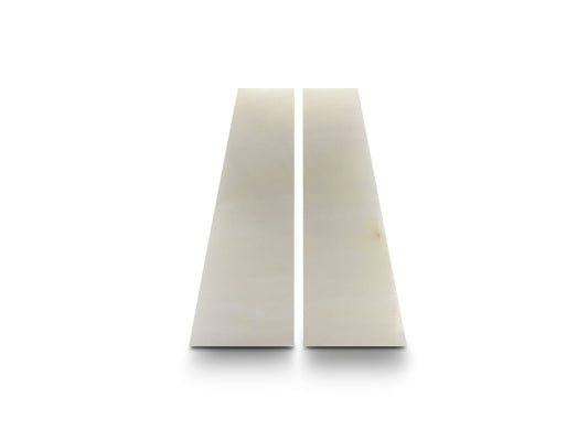 White Onyx Bookend (10x8x20cm)