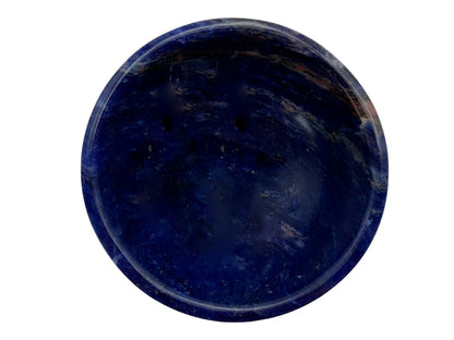 Sodalite Circular Snack Bowl Polished 8X8.5X3 Cm