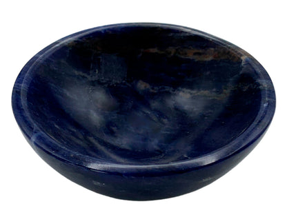 Sodalite Circular Snack Bowl Polished 8X8.5X3 Cm