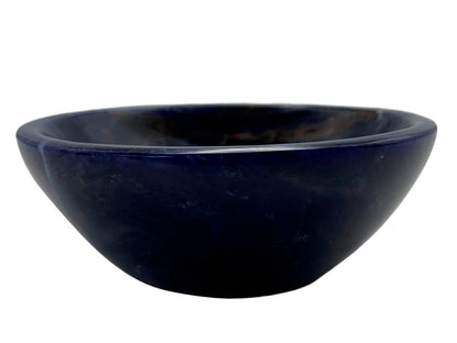 Sodalite Circular Snack Bowl Polished 8X8.5X3 Cm