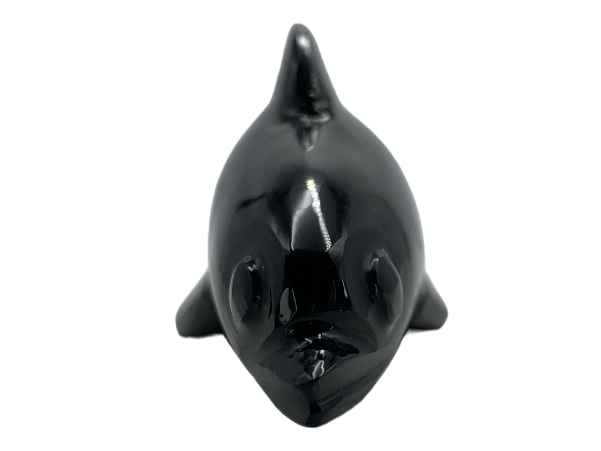 Black Obsidian Dolphin