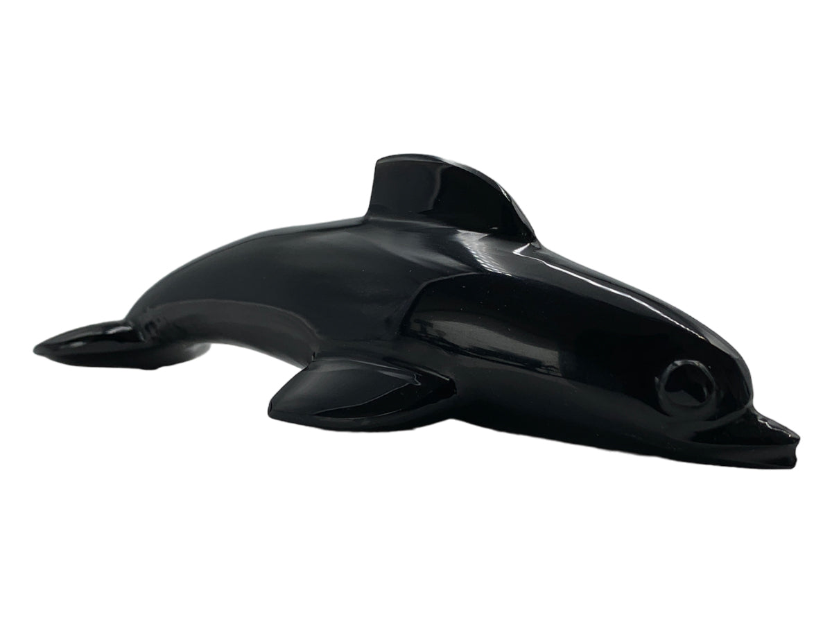 Black Obsidian Dolphin